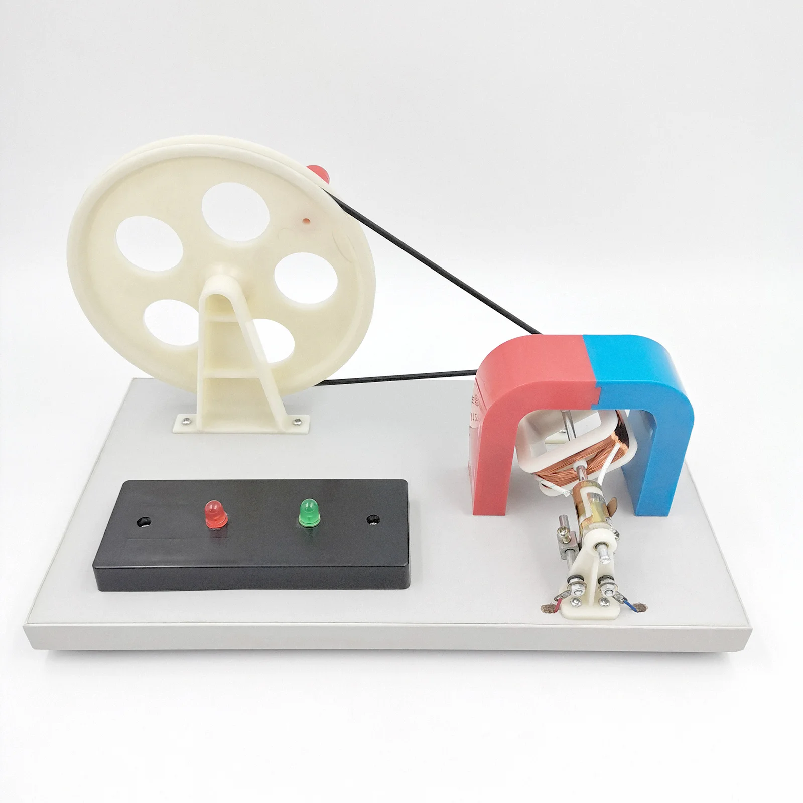 

Hand Crank AC/DC Generator Electromagnetics Scientific Tool Educational Toy Brain-Training Toy For Children Toys Birthday Gift