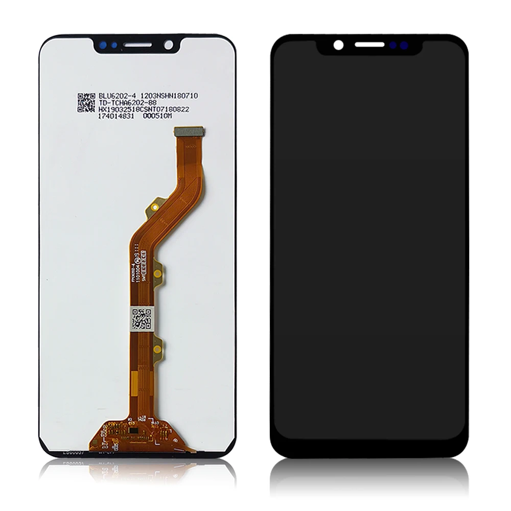 Для infinix Tecno Camon 11 CF7 LCD дисплей кодирующий преобразователь сенсорного экрана в