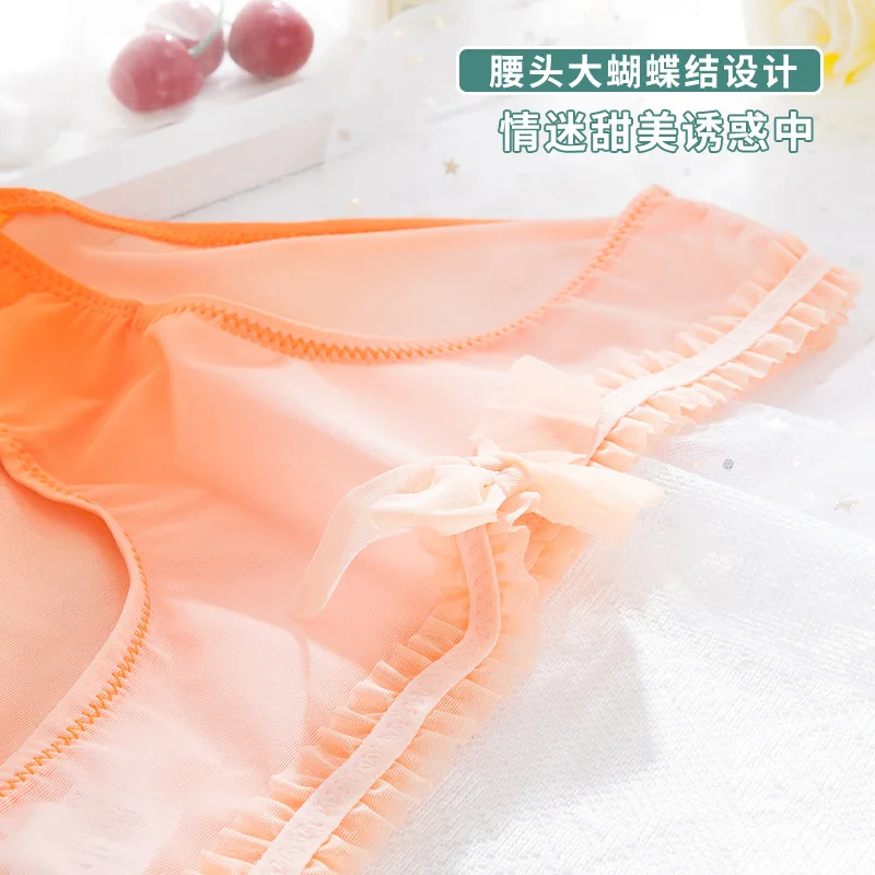 

Hot Sexy Ultrathin Thongs G-String Lingerie Women Panties Bowknot Pearls Lace Underwear Nightwear Briefs birthday gifts