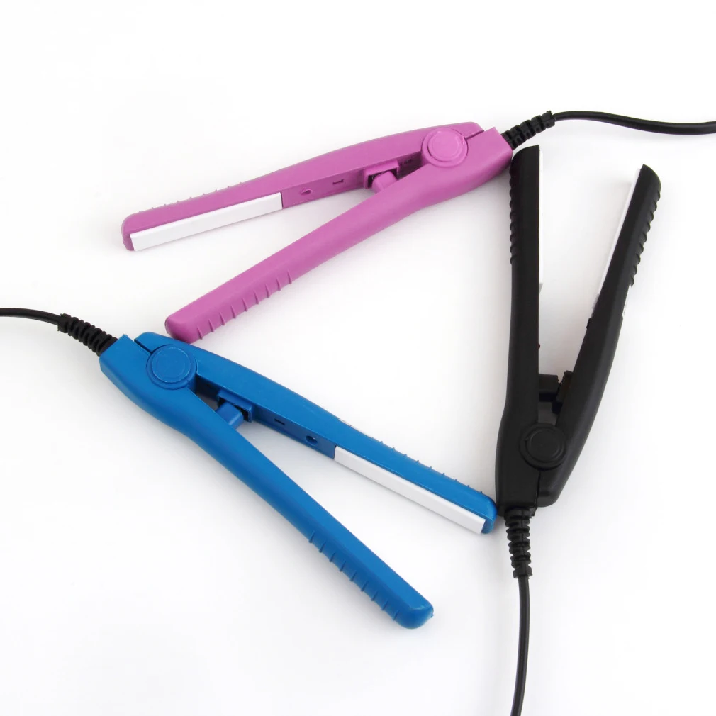 Мини Путешествия Керамика завивка волос выпрямитель для щипцы завивки идеально