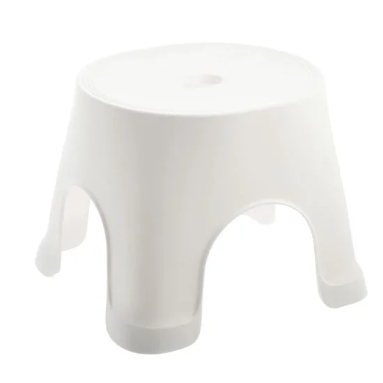 Простой пластиковый табурет для взрослых смены обуви маленький стул дома
