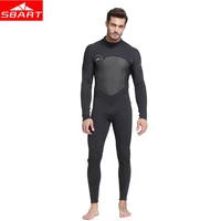 sbart 1 5mm 3mm neoprene wetsuit long sleeve winter warm spearfishing diving suit trifonction triathlon wetsuit men surfing suit