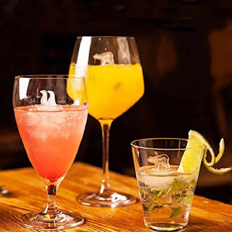 Сделай Сам льдогенератор белого пингвина медведя силикагель набор из двух