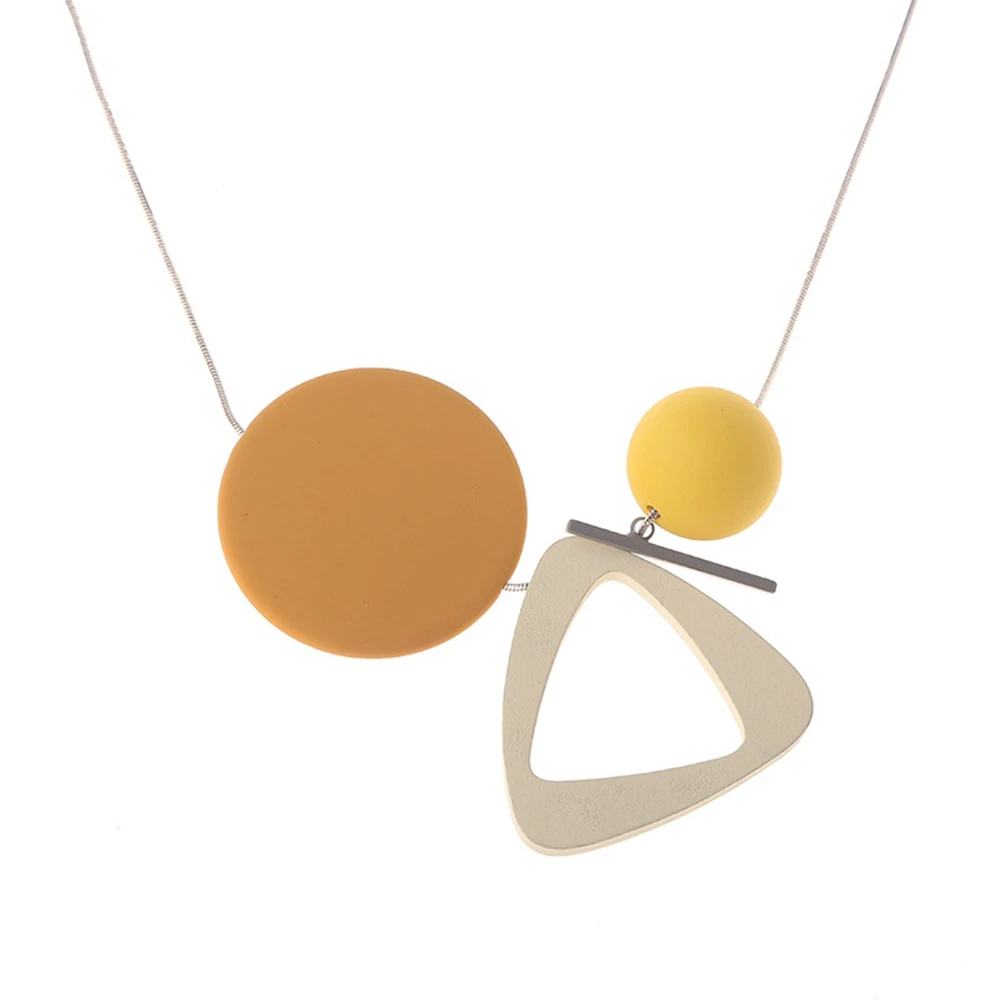 Модные полимерные геометрические бусины Ydgy высококачественные Короткие