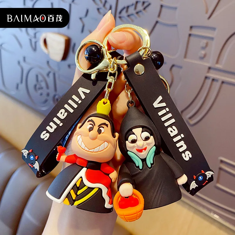 Брелок для ключей из мультфильма Disney аниме фигурка злодея Малефисента королевы