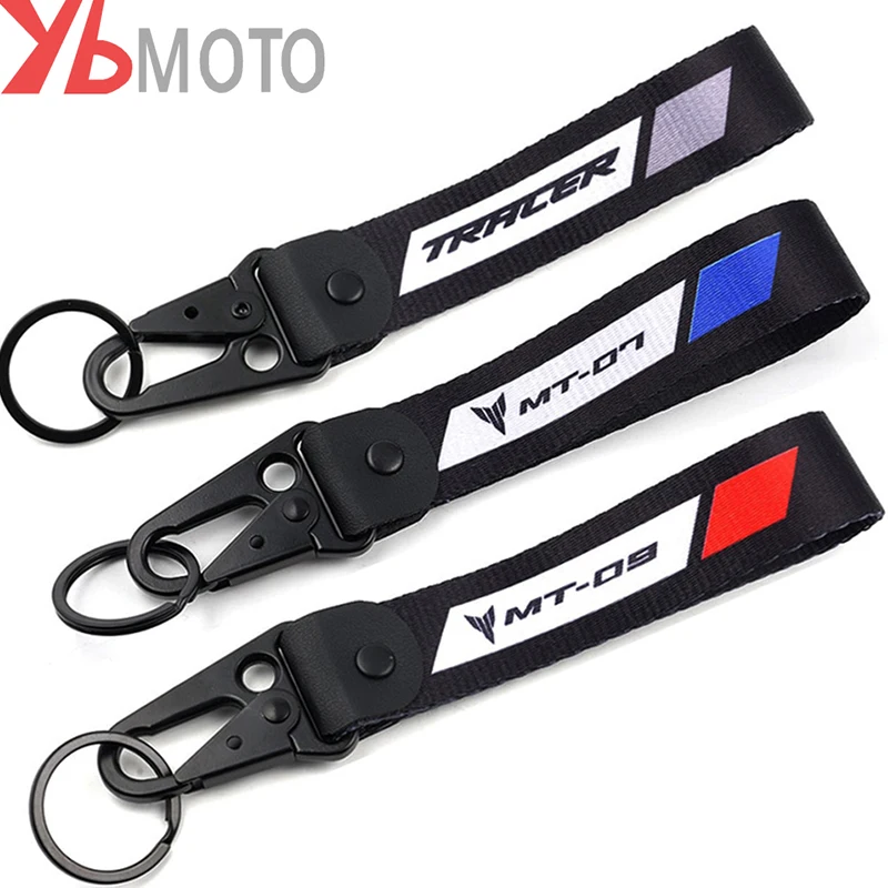 

Keyring Keychain For Yamaha MT 07 MT 09 Tracer 9 gt tracer7 gt tracer900gt MT07 mt09 mt03 Motorcycle Embroidery Key Ring Chain
