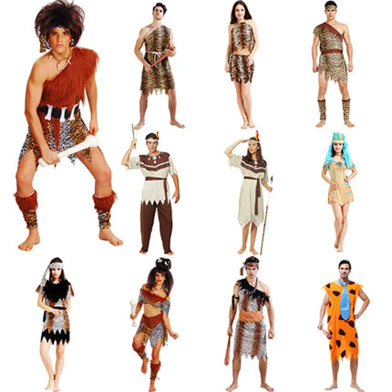 Новинка сексуальные взрослые индейцы аборигенные Primitives Леопардовый принт дикий