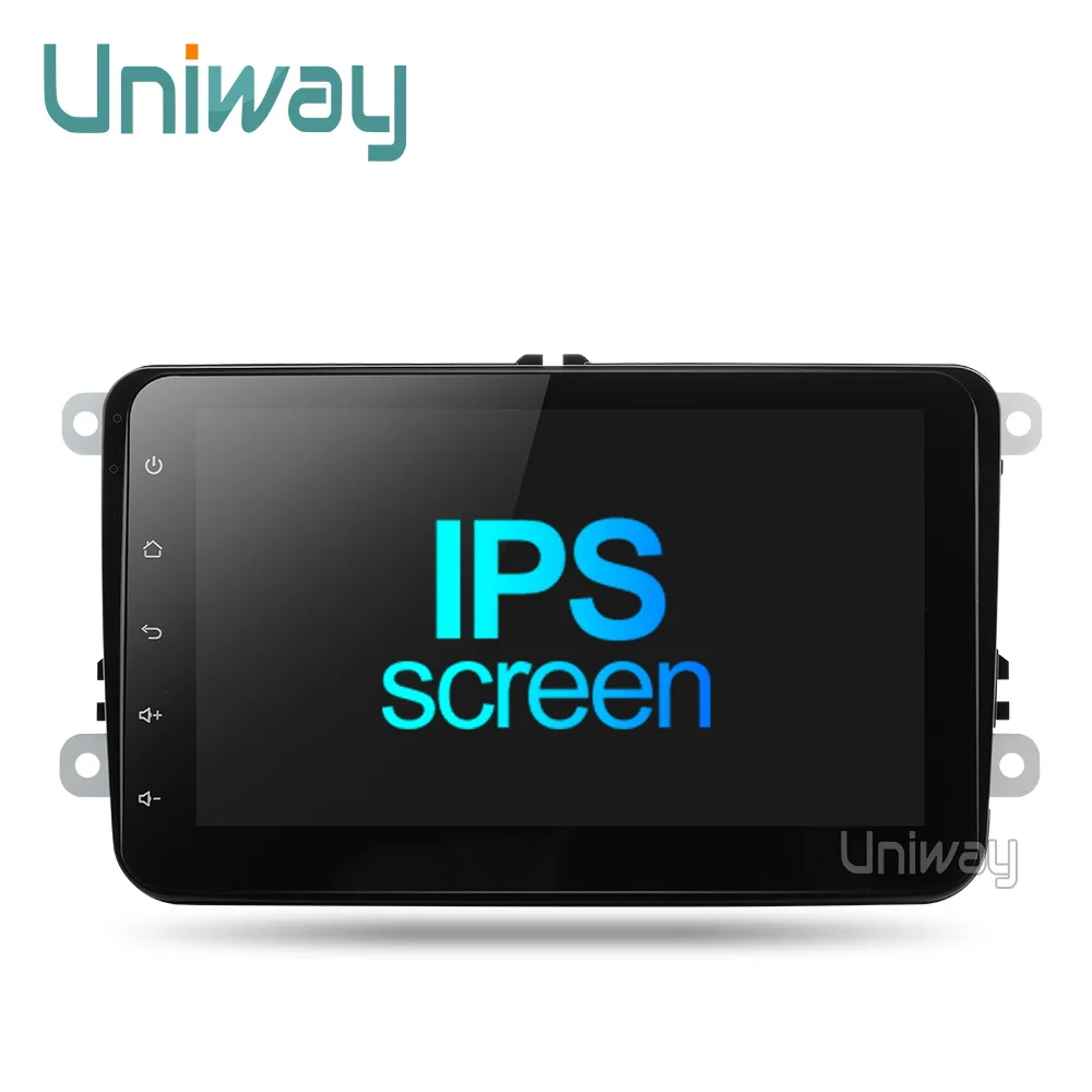 Uniway 9,0 автомобильный DVD 2 din gps Радио стерео плеер для Volkswagen VW golf 6 passat b6 B7 Touran polo Tiguan skoda octavia автомобильный dvd