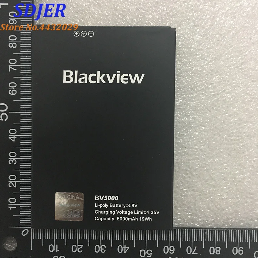 100% новый Blackview BV5000 5000 мА/ч литий ионный Резервный аккумулятор резервный запасной