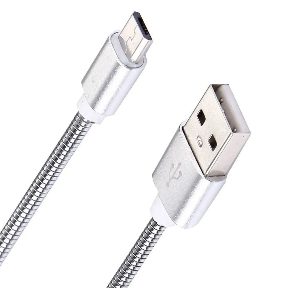 Цинковый сплав Usb кабель 1 м Быстрая зарядка для Huawei зарядный провод Android