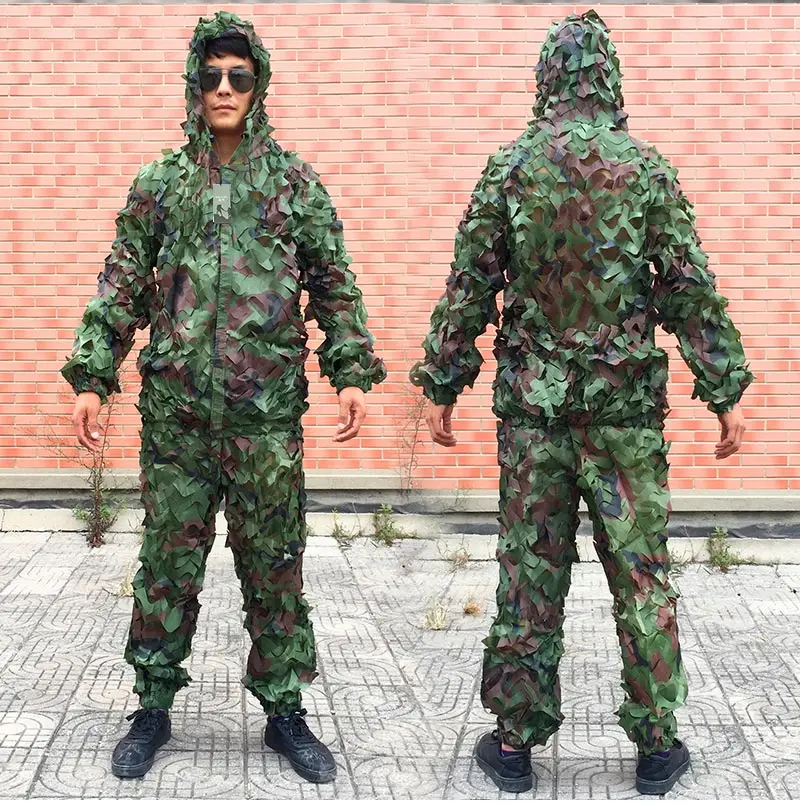 Мужская камуфляжная одежда Jungle CS военный тактический Костюм Ghillie костюм