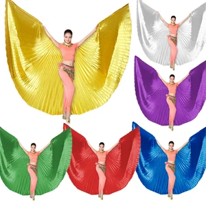 Belly Dance 11Color Adult Butterfly Wings for Women Gold Bellydance Costume Accessories Indain Stage in USA (United States)