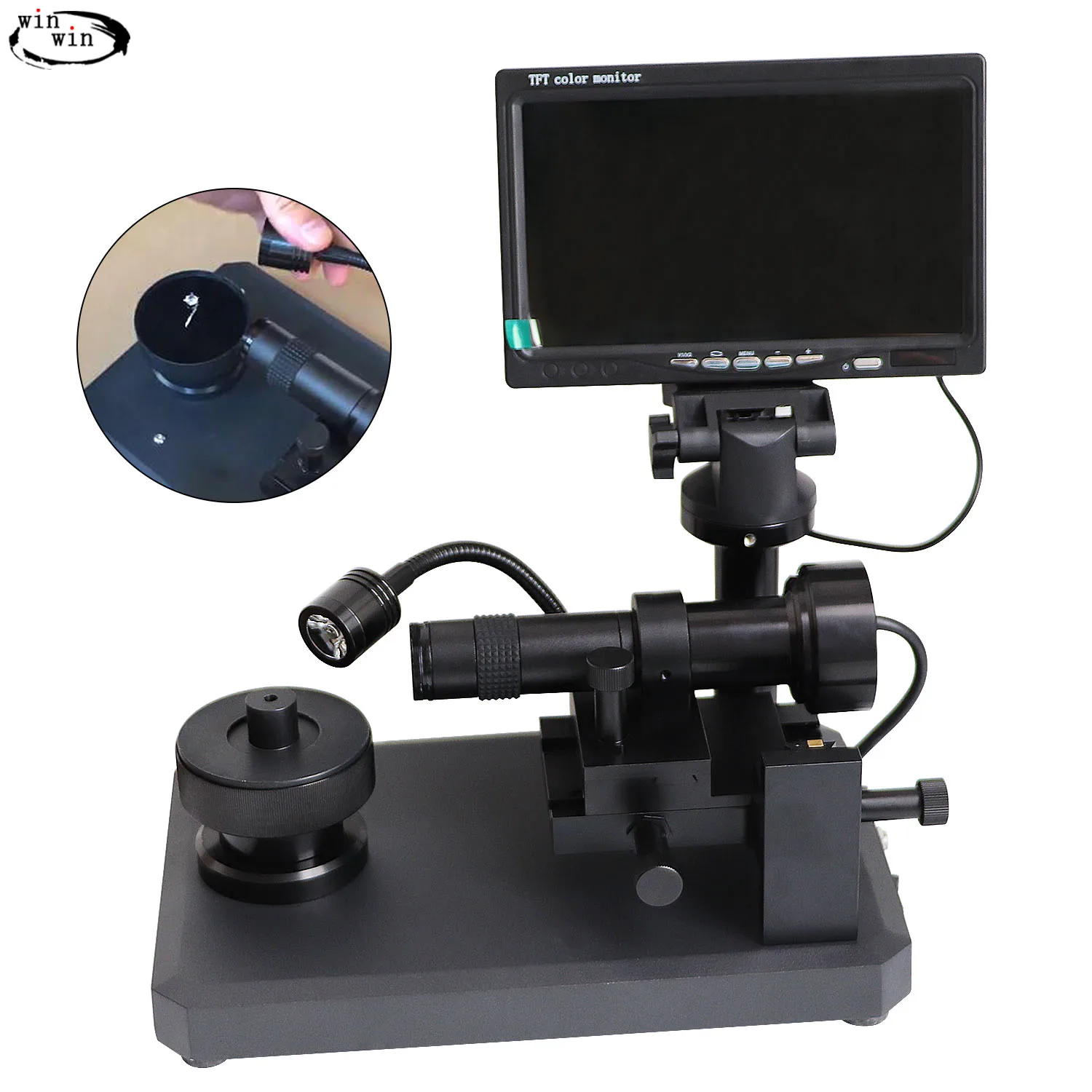 

WINWIN Diamond waist code mirror magnifier electron microscope identification instrument High definition waist circumference