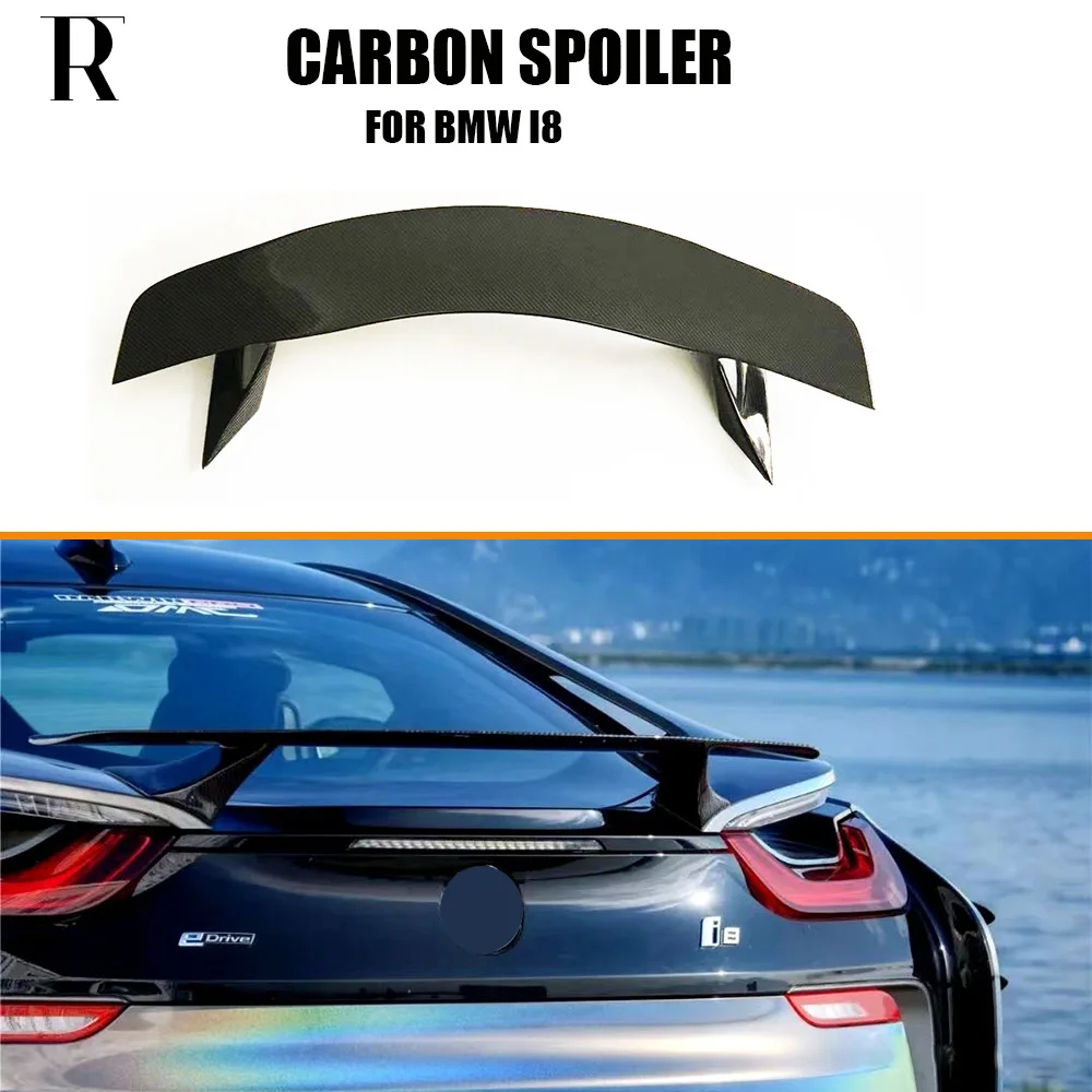 

Full Carbon Fiber Rear Trunk GT Lip Wing Spoiler for BMW i8 2014 UP
