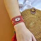 Go2boho Miyuki браслет с сердцем подарок друзьям Турецкий Дурной глаз браслеты для женщин ювелирные изделия ручной работы Тканые ювелирные изделия Pulseras