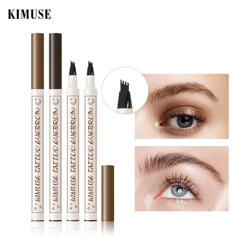 

4-claw Liquid Eyebrow Pencil Waterproof Long Lasting Eyebrow Pencil Natural Brown Eye Brow Tint Pen Women Eye Makeup TSLM1