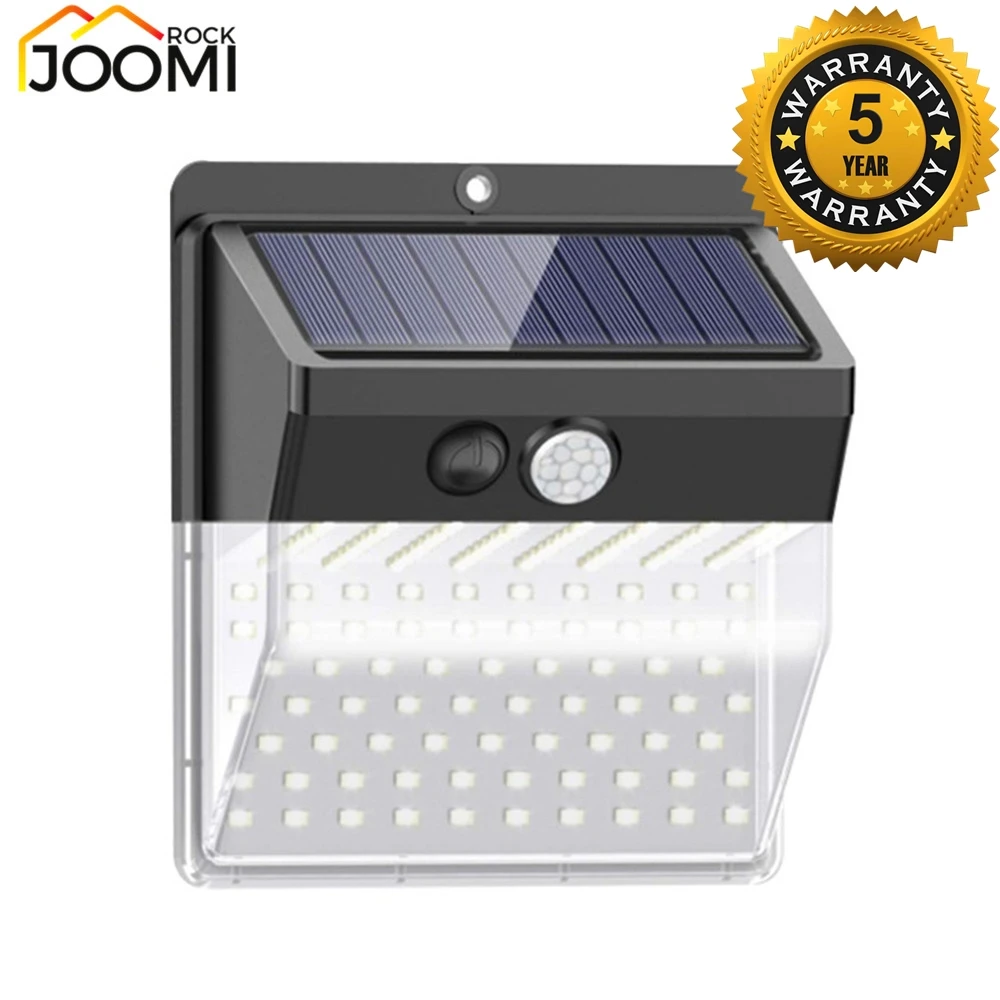 136 светодиодный светильник с датчиком уличный солнечный настенный дорожка s