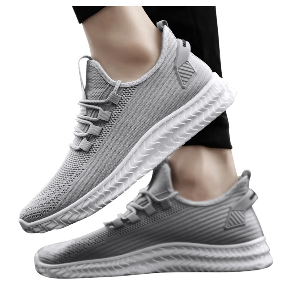 Легкие кроссовки с мягкой подошвой мужская повседневная спортивная обувь из