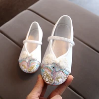 childrens embroidery shoes hanfu shoes girls little girls costume baby cloth shoes dance shoes