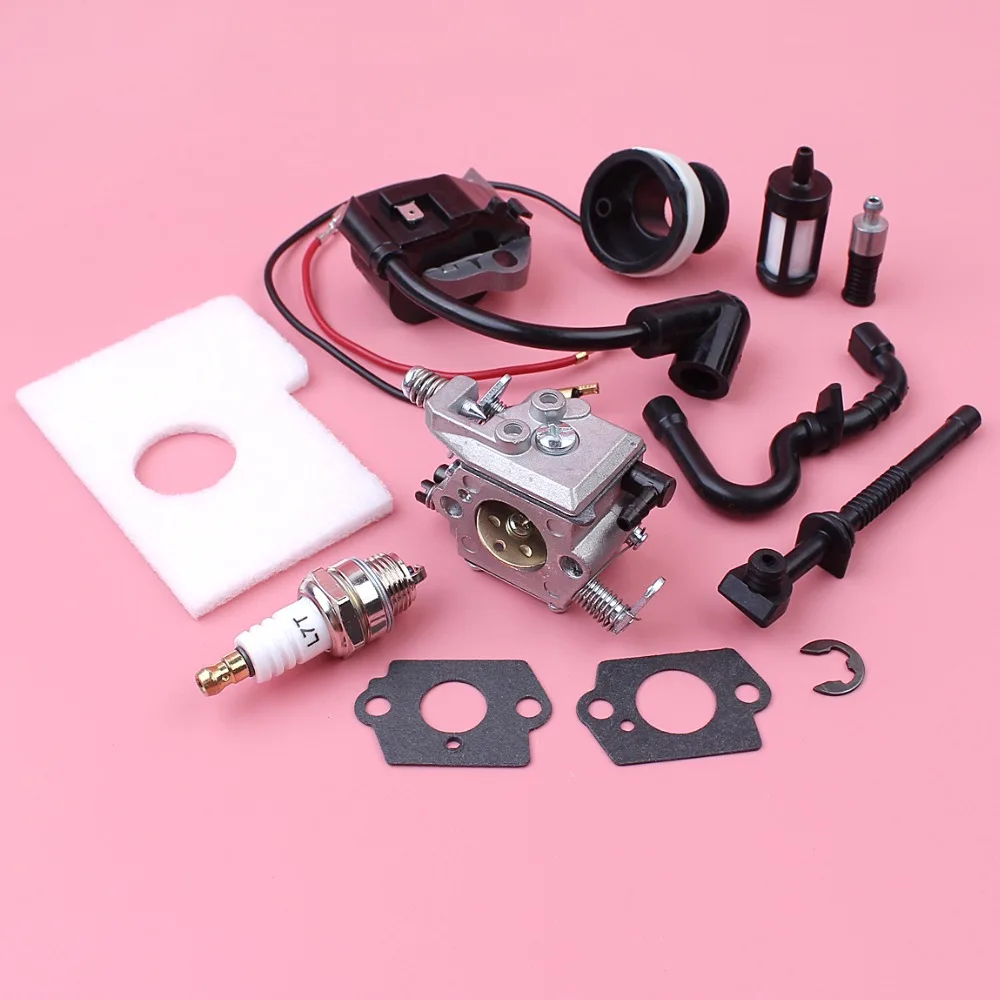 Carburetor Ignition Coil For Stihl MS180 MS170 018 017 Walbro Carb Oil Fuel Hose Air Filter Intake Manifold Chainsaw Spare Part |
