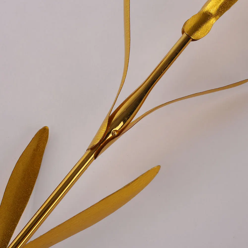 24K покрытые фольгой розовое золото подарки гвоздики Декор | Дом и сад