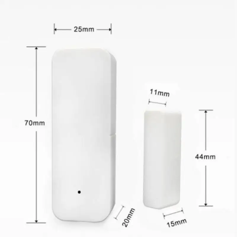 

For Alexa Google Home Tuya Smart WIFI Door Magnetic Alarm Detector Independent Magnetic Sensor Security Alarm Smart Sensor