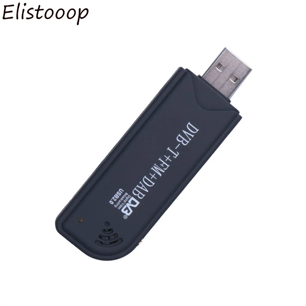 Elitooop USB 2 0 программное обеспечение радио DVB T RTL2832U + FC0012 SDR цифровой ТВ приемник