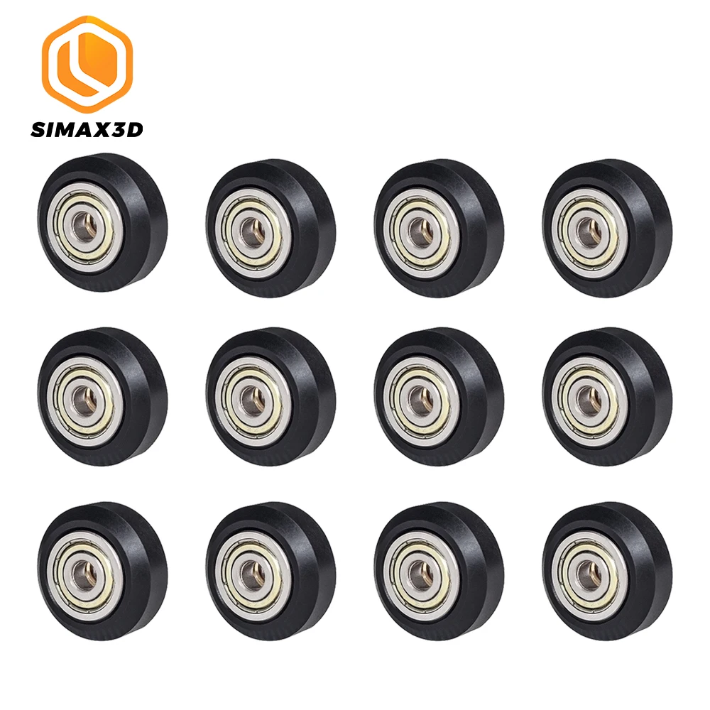 Детали для 3D принтера SIMAX3D DIY 6 /12 шт. пластиковые ЧПУ Openbuilds колесо с подшипником