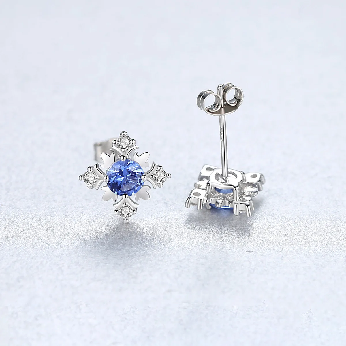 

CE-161 S925 whole body sterling silver earrings temperament autumn and winter earrings women wholesale