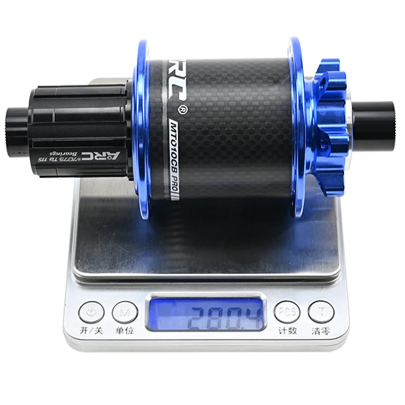 Углеродная ПЕРЕДНЯЯ СТУПИЦА ARC MT010F/RCB PRO MTB Задняя Ступица 6 дисковых болтов QR/Thru 4