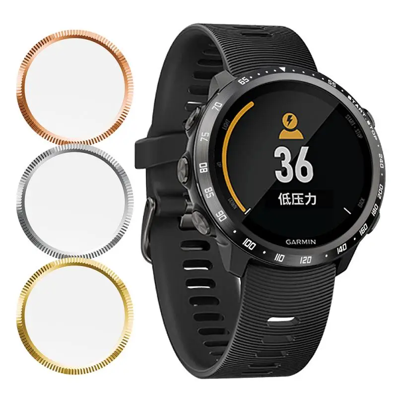 

For Garmin Forerunner 645 Bezel Ring Styling Frame Case Cover Protection For Forerunner 645 Music Ring Anti Scratch Protector