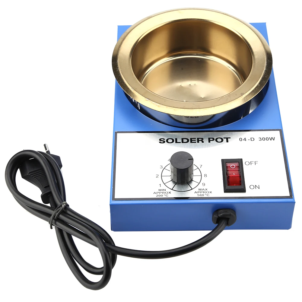 

220V 100mm Solder Pot Soldering Pot Desoldering Bath (EU Plug) (300W)