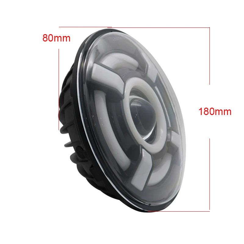 7 INCH MOTORCYCLE PROJECTOR Touring HEADLIGHT HID BULB NEW | Автомобили и мотоциклы