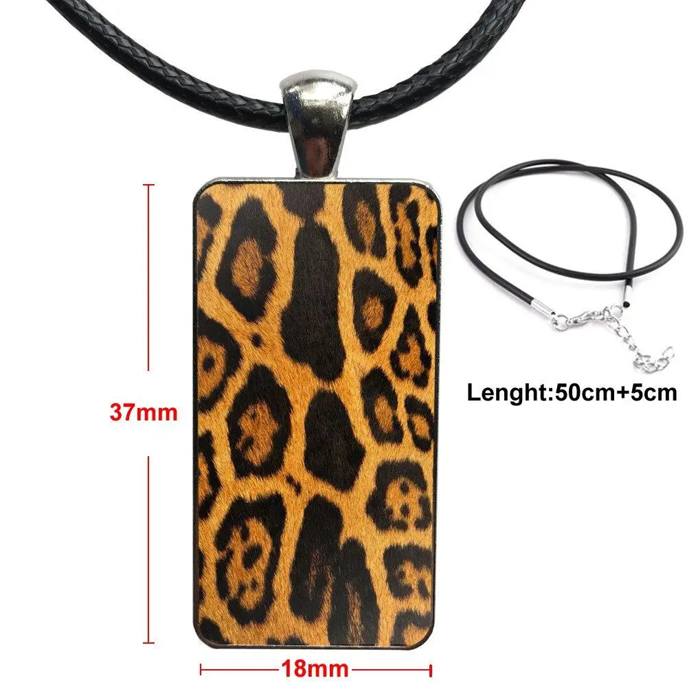 Золотое желтое Пастельное леопардовое для женщин ювелирное модное ожерелье
