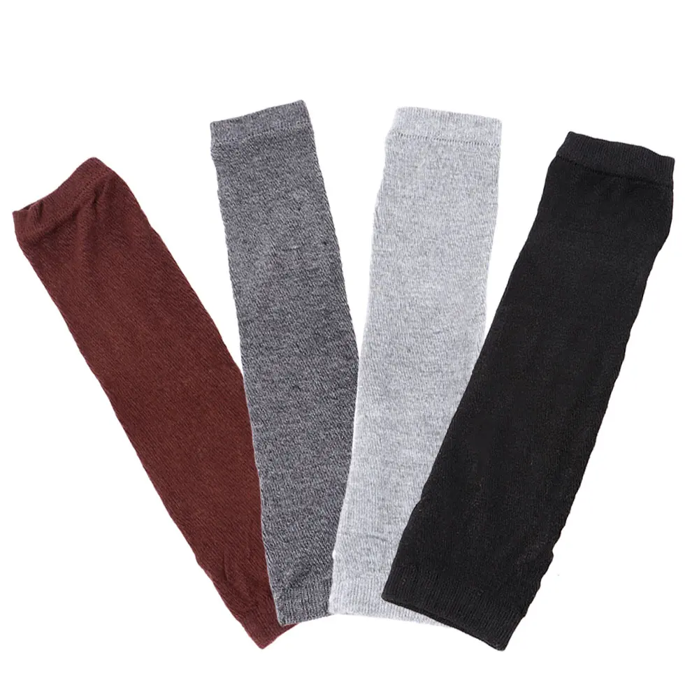 Варежки вязаные без пальцев унисекс Осень-зима |