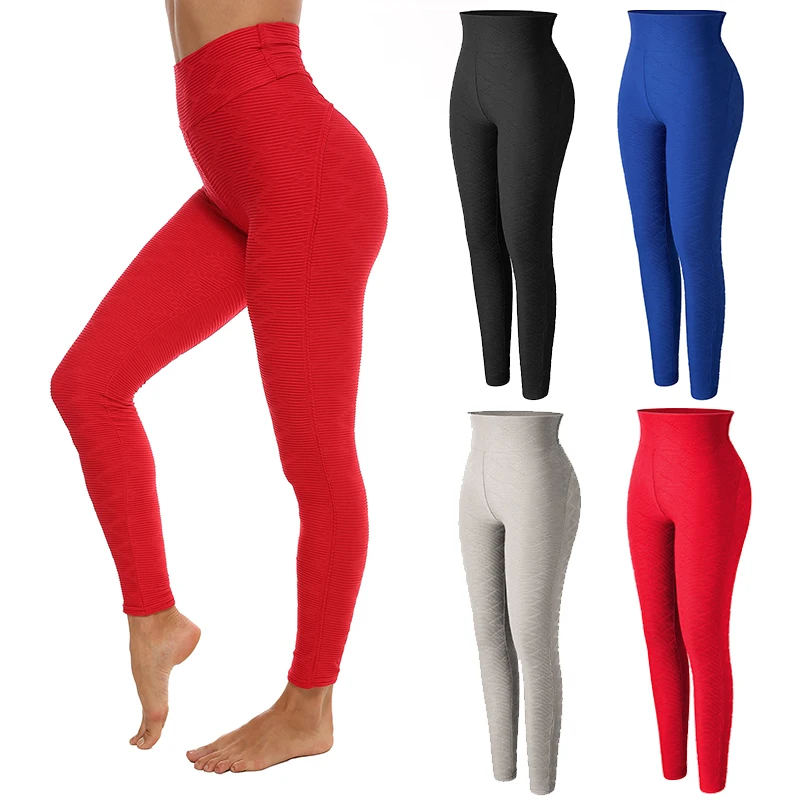 Женские леггинсы Чистые сексуальные спортивные брюки с высокой талией