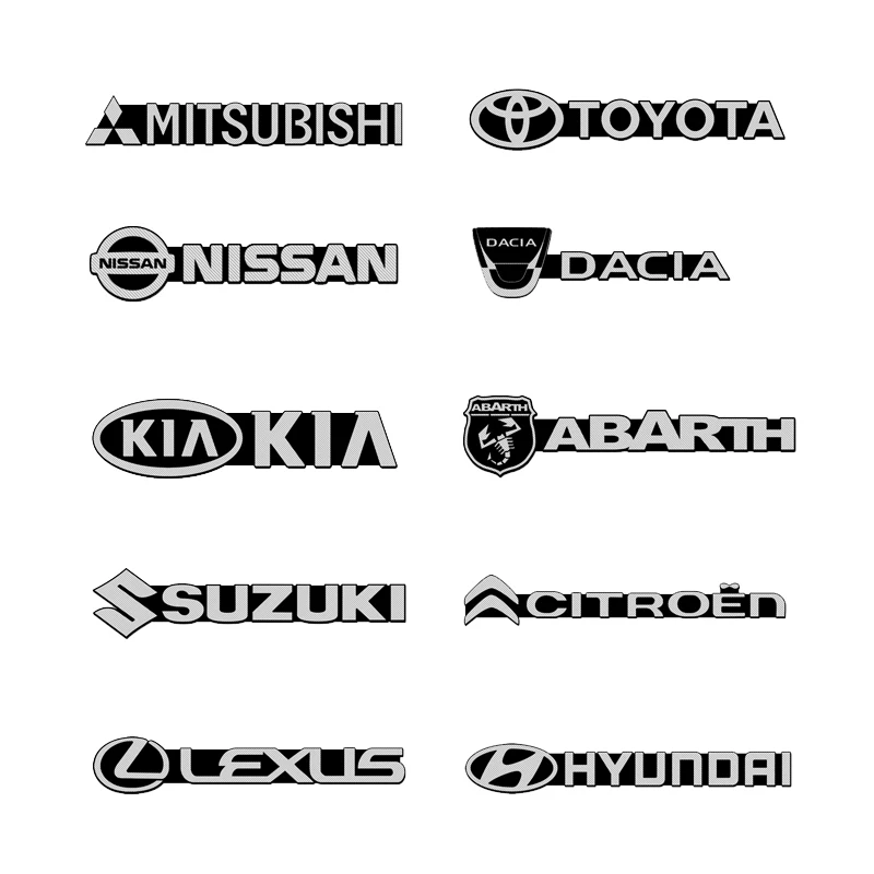 4 шт. автомобиль аудио украсить 3D алюминиевая эмблема Стикеры для Opel Renault Hyundai Alfa