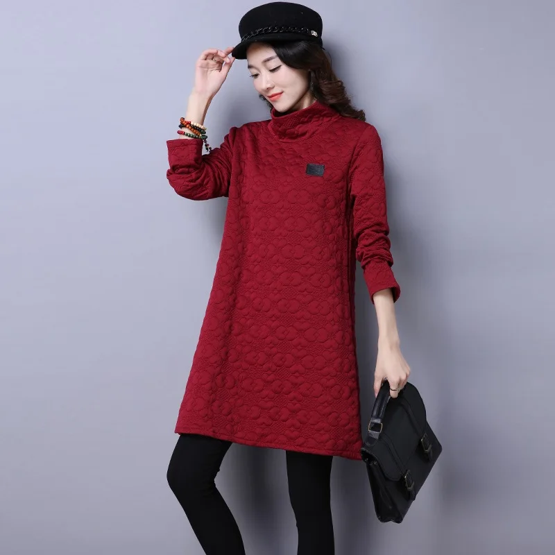 Женское винтажное мини платье с длинным рукавом свободное короткое большого