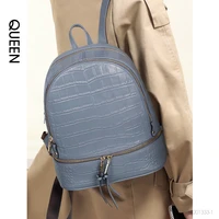 2021new simple fashion women base backpacks genuine leather girls school bag ladies daily casual bagpag for travel hiking bag