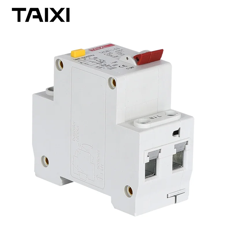 Автоматический выключатель DPNL 63a RCBO 16A 2P RCD 20A 25A 50A TPNL 230 В 50 Гц/60 Гц защита от