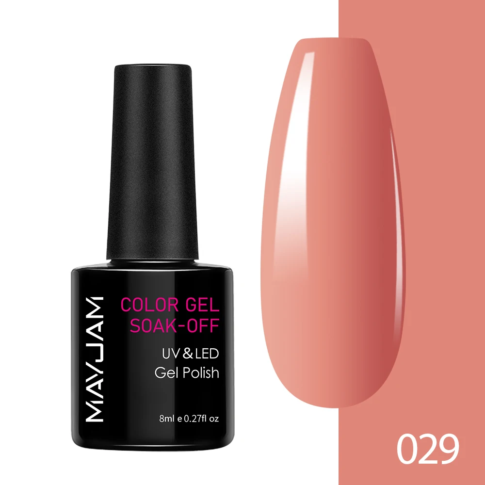 

2pcs 8ml Soak Off UV Gel Nail Polish Plastic Bottle Gel Polish All for Manicure Semi-permanent Varnish Lacquer Top Coat Nail Art