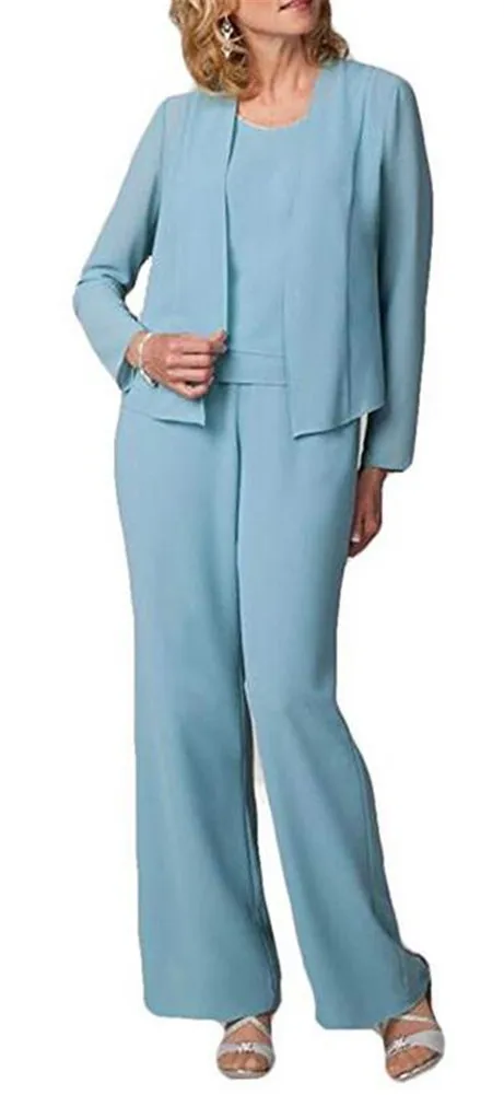 2019 короткая куртка костюм для мамы невесты размера плюс брючный из 3 предметов