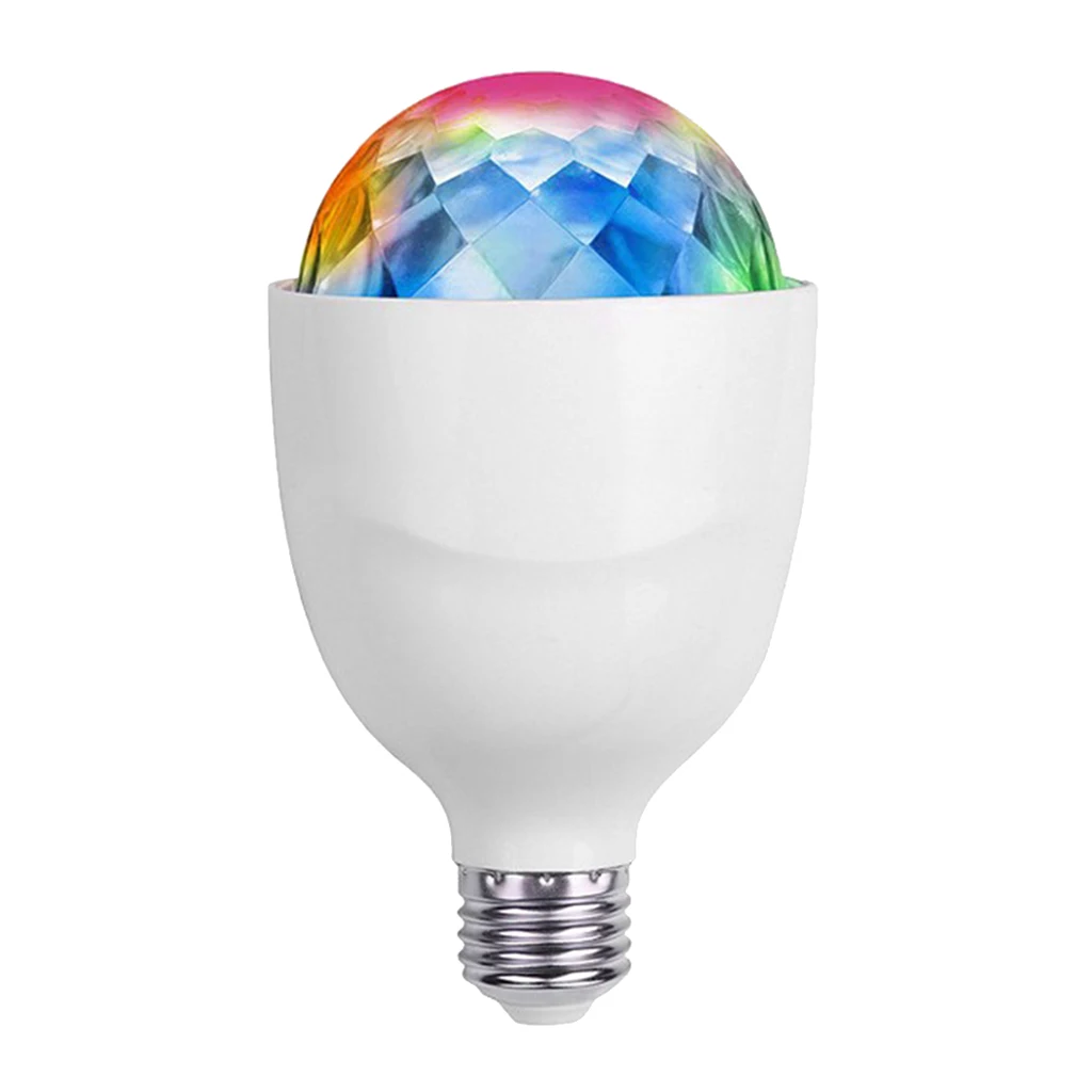 

Stage Light Ball RGB Dynamic Automatic Rotation for Party Ornaments Accessory