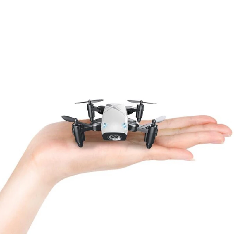 

Mini RC Drone with Camera HD FPV Foldable Quadcopter Height Hold Helicopter WiFi Micro-Bag with Camera
