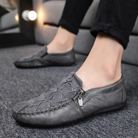 2022 new fashion men loafers soft moccasins high quality spring autumn genuine leather shoes men soft flats driving shoes