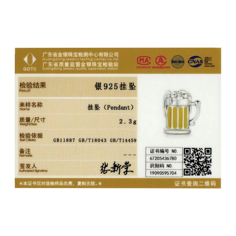 WOSTU Beer Glass Charm fit оригинальный браслет в виде змеи из стерлингового серебра 925 пробы