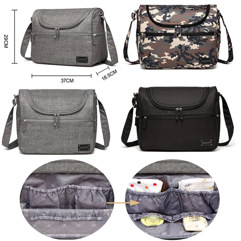

Baby Diaper Bag Nappy Bag Large Capacity Maternity Mummy Travel Nursing Shoulder Bag For Daddy Mom Mother Fashion Handbag 2018