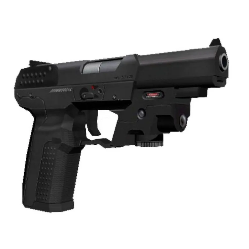 Масштаб 1:1 бумажная модель пистолета FN57 DIY 3D карточка для строительства наборы
