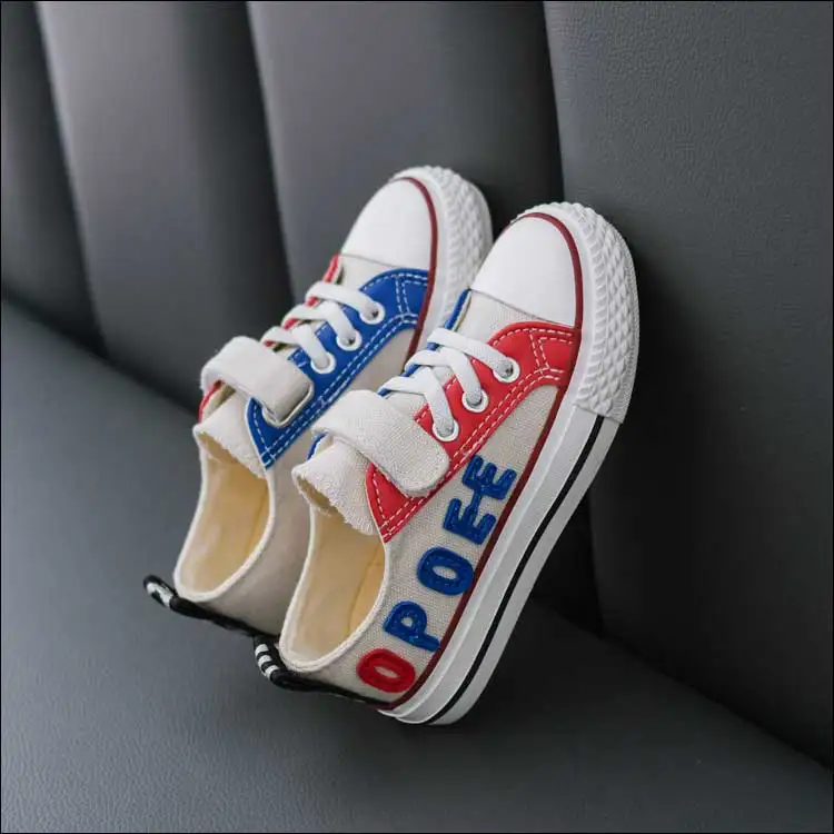 

Children Sneakers For Girl Baby Shoes New Autumn 2019 Fashion High Top Canvas Toddler Boy Shoe Kids Classic Canvas Shoes Black