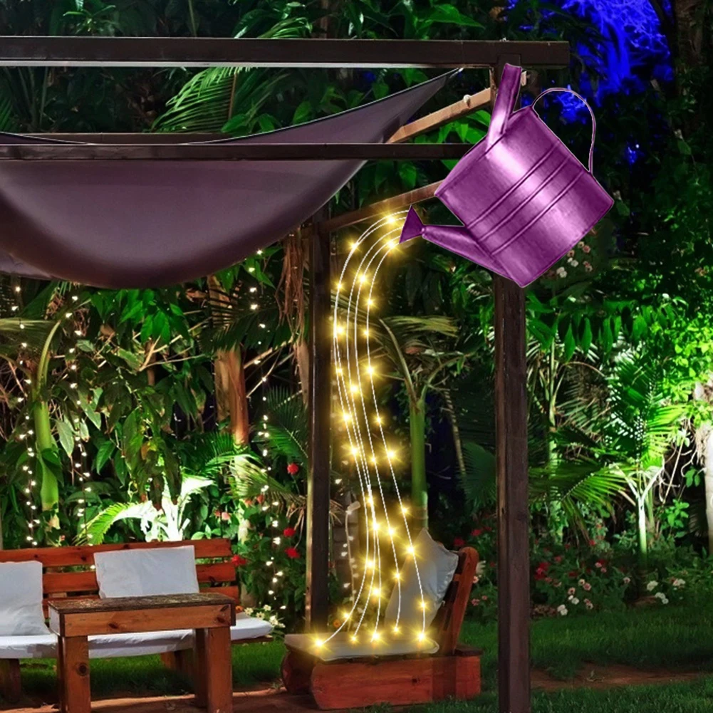 

Solar LED Kettle Solar Lamp Garden Watering Can Fairy String Light Yard Landscape Lawn Lamp Path Lighting Outdoor Light